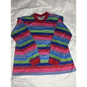 Universal Studio Chucky Striped Shirt Adult Size L-XL Cosplay Halloween Horror